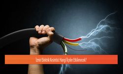 İzmir Elektrik Kesintisi: Hangi İlçeler Etkilenecek?