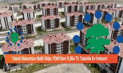 Taksit Rakamları Belli Oldu: TOKİ’den 11.364 TL Taksitle Ev İmkanı!