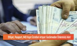 Ehliyet, Pasaport, IMEI Kayıt Ücretleri Artıyor: Gecikmeden Önleminizi Alın!