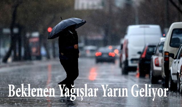 Beklenen Yağışlar Yarın Geliyor: Kocaeliler Şemsiyesiz Sokağa Çıkmayın