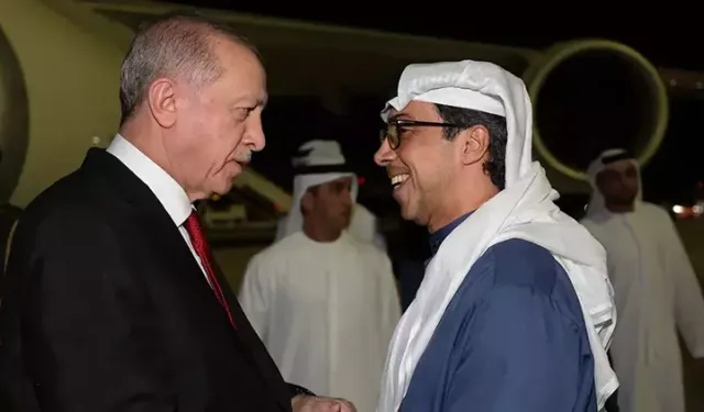 Cumhurbaşkanı Erdoğan Birleşik Arap Emirlikleri’ne Geldi