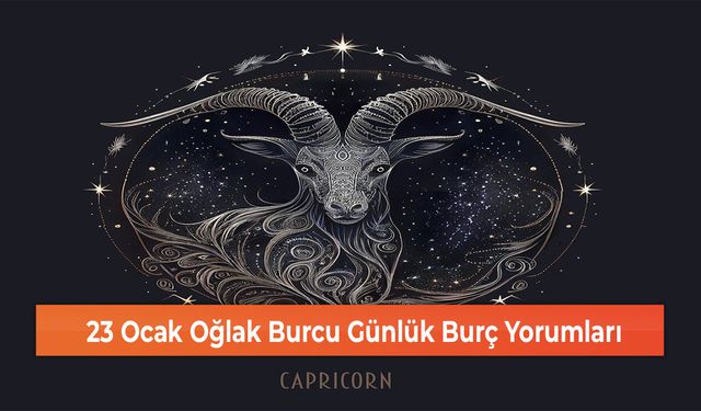 23 Ocak Oğlak Burcu Günlük Burç Yorumları