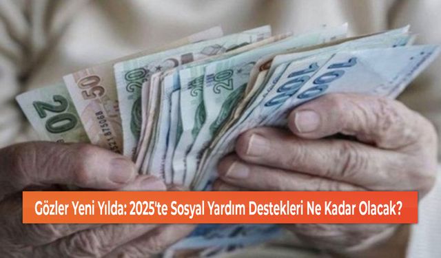 Gözler Yeni Yılda: 2025'te Sosyal Yardım Destekleri Ne Kadar Olacak?