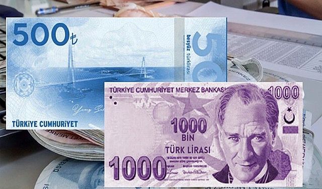 Yeni Banknotlar Geliyor: 500 ve 1000 TL Banknotların Hazırlıkları Başladı