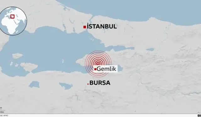 İstanbul ve Bursa Sarsıldı: Gemlik'te 4.3 Büyüklüğünde Deprem Paniği Yarattı