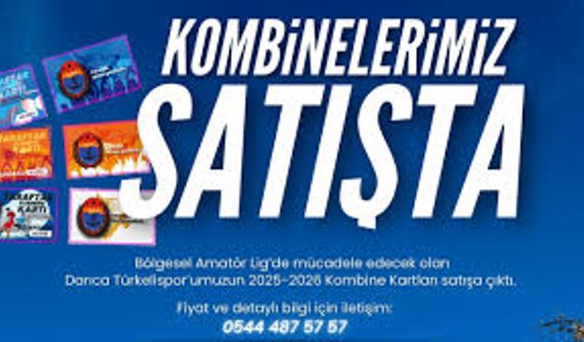 Darıca Türkelispor’dan Taraftarına Çağrı: Kombine Kartlar Satışta!