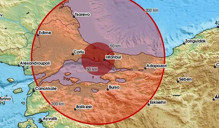İstanbul Marmara'dan Gelen Depremle Sarsıldı: Silivri Açıklarında Korkutan Hareketlilik