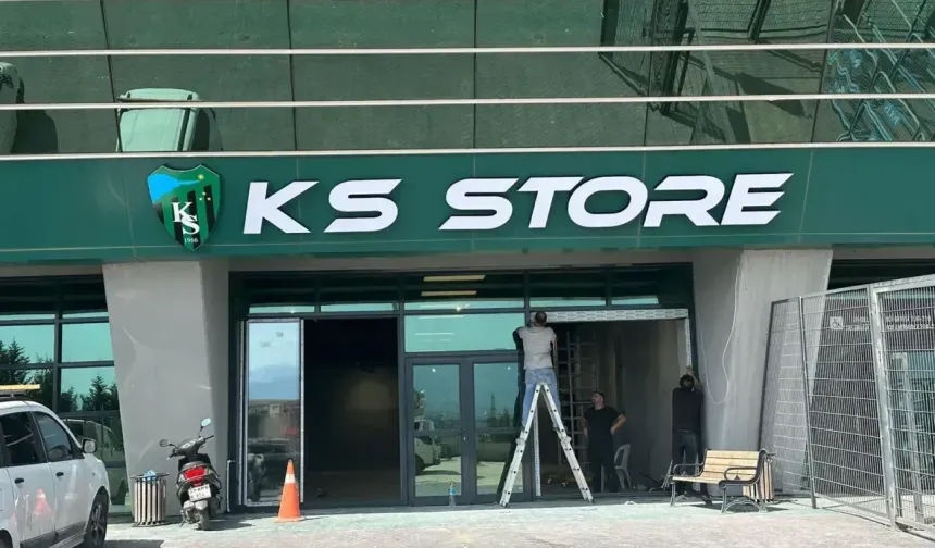 Kocaeli Stadı’nda KS Store Açılıyor! Kocaelispor Taraftarına Maç Günü Müjdesi